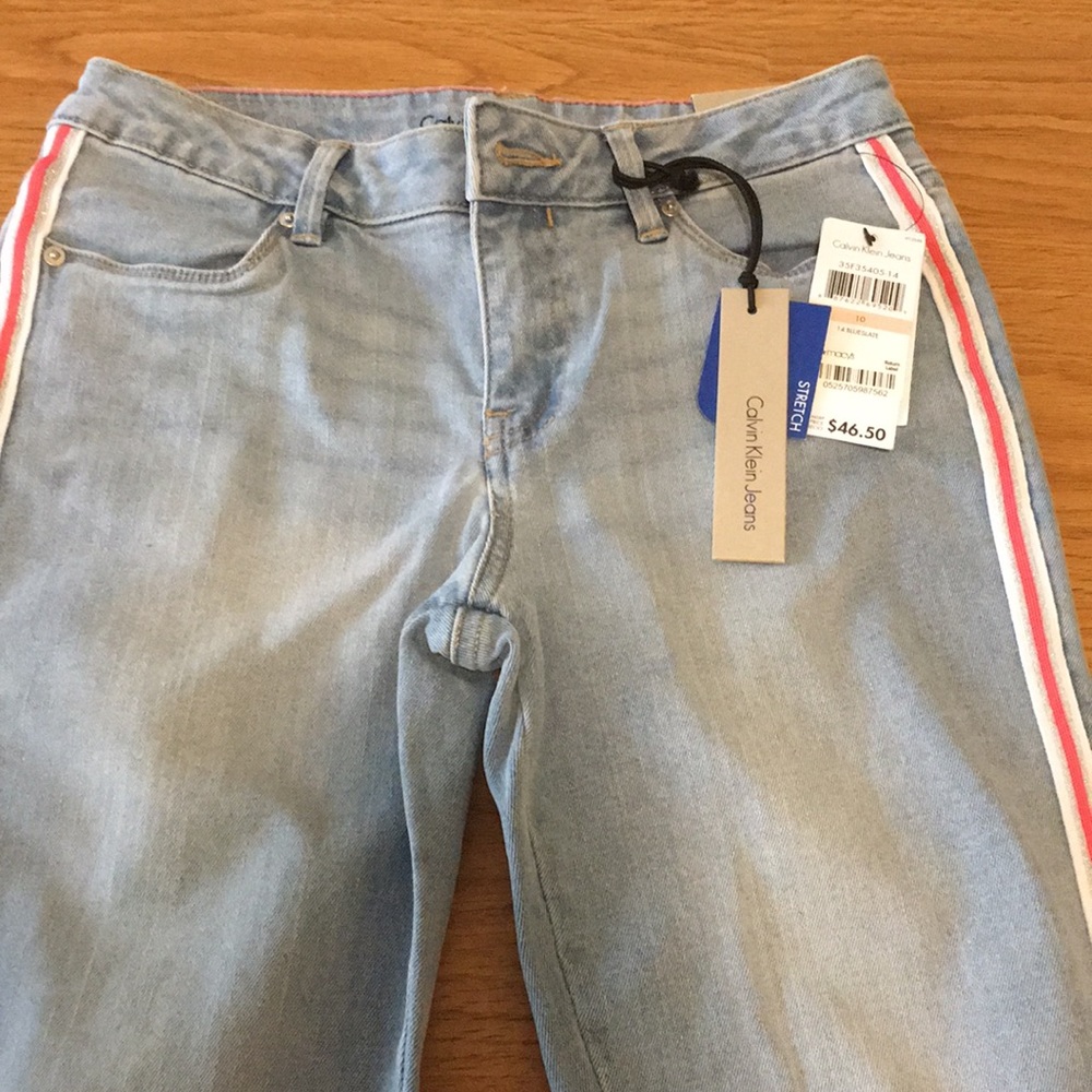 Girl Calvin Klein skinny jeans